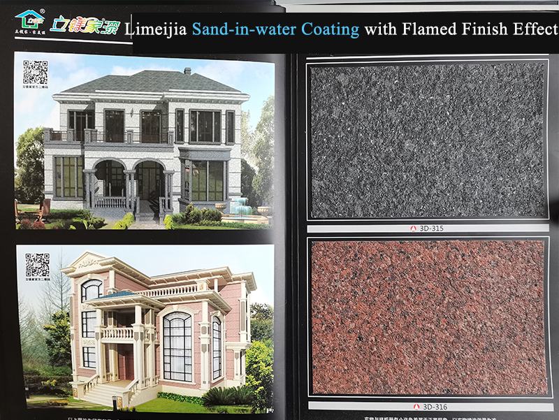 Sand-in-water Coating: A Total Facade Transformation