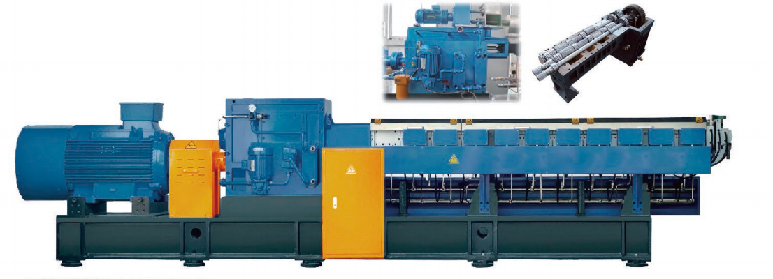 TDS High-torque co-rotating parallel twin-screw extruder