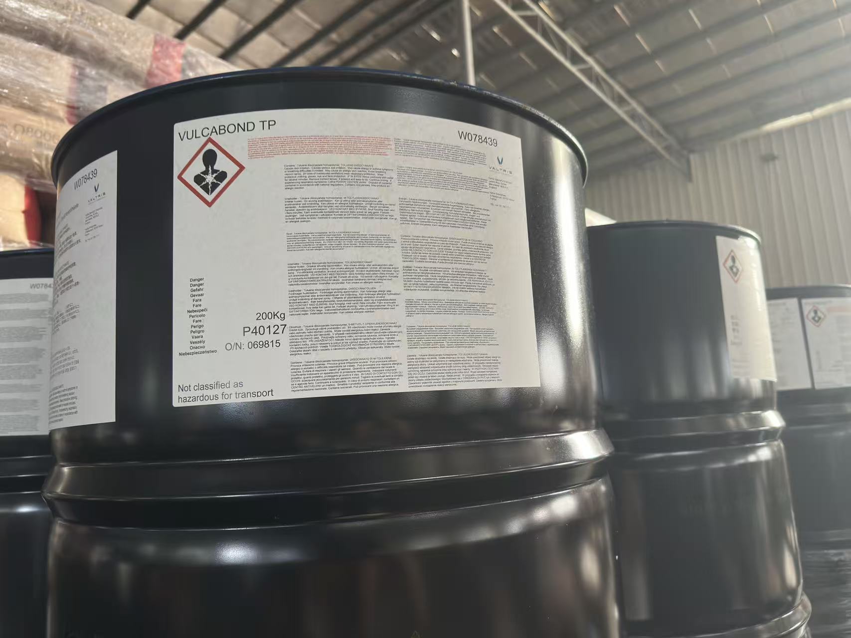 Food Grade PVC Coated Fabric Bonding Agent Vulcabond TP