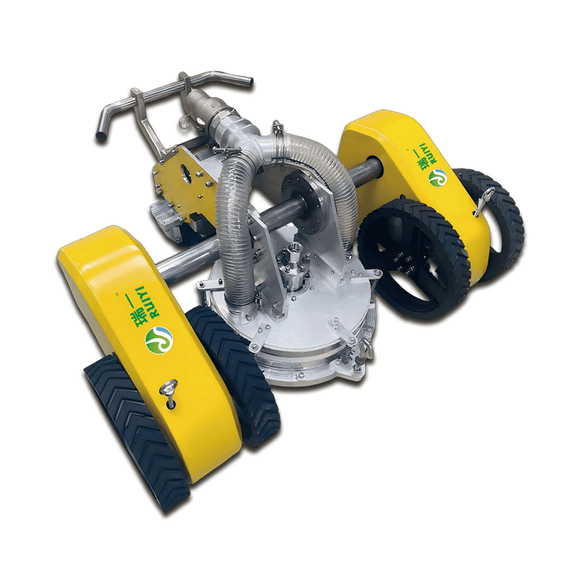 High-pressure water rust removal robot
