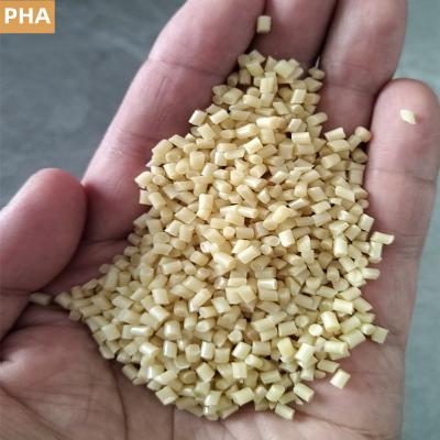 PHA生物降解塑料颗粒 可堆肥吸管刀叉勺原料 一次性餐具专用    PHA生物降解塑料  迪捷