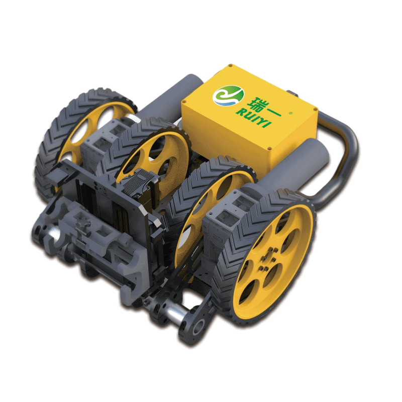 Wind flashlight maintenance robot