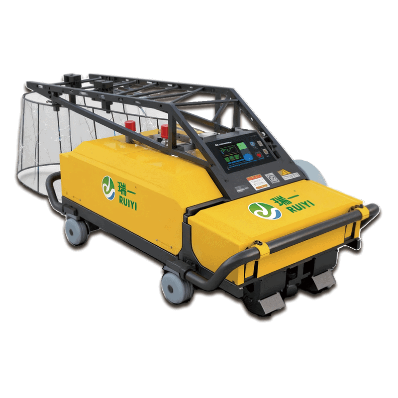 Spraying robot