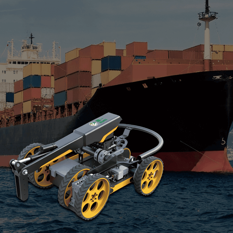 Rust removal robot