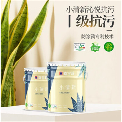 嘉宝莉 乳胶漆 内墙墙面漆小清新沁悦抗污水性油漆涂料    嘉宝莉