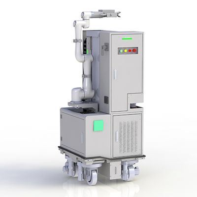 腻子乳胶漆喷涂一体机器人    