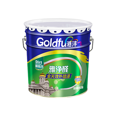 All-weather exterior wall paint