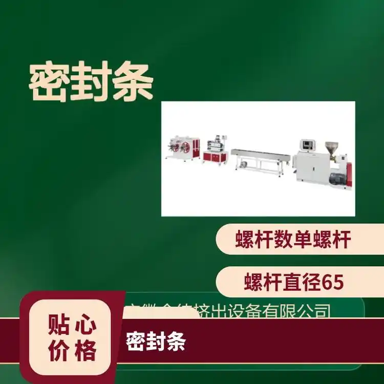 金纬机械TPE TPV PP密封边生产设备 PVC TPU密封条生产线性能稳定  JWS65/25  