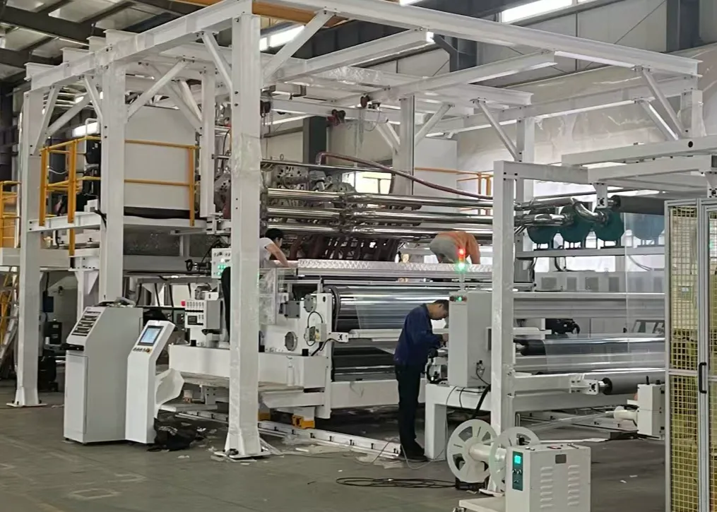 干法锂电池隔膜生产线    武汉现代精工机械股份有限公司