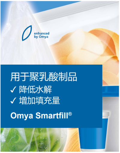 Omya Smartfill 碳酸钙在生物降解塑料中的应用    欧米亚（上海）投资有限公司