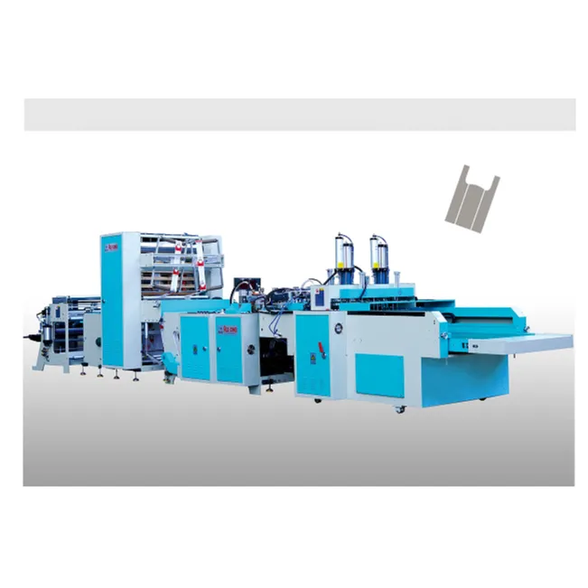 RX-RFT-2-450-550 伺服控制热分条背心袋制袋机    南安市瑞兴机电设备有限公司