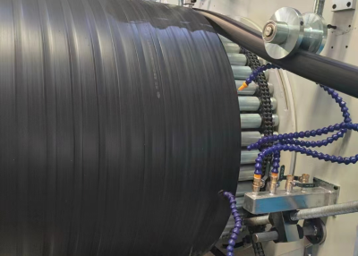 HDPE/PP 中空壁缠绕管生产线    广德普拉斯克片板膜装备制造有限公司