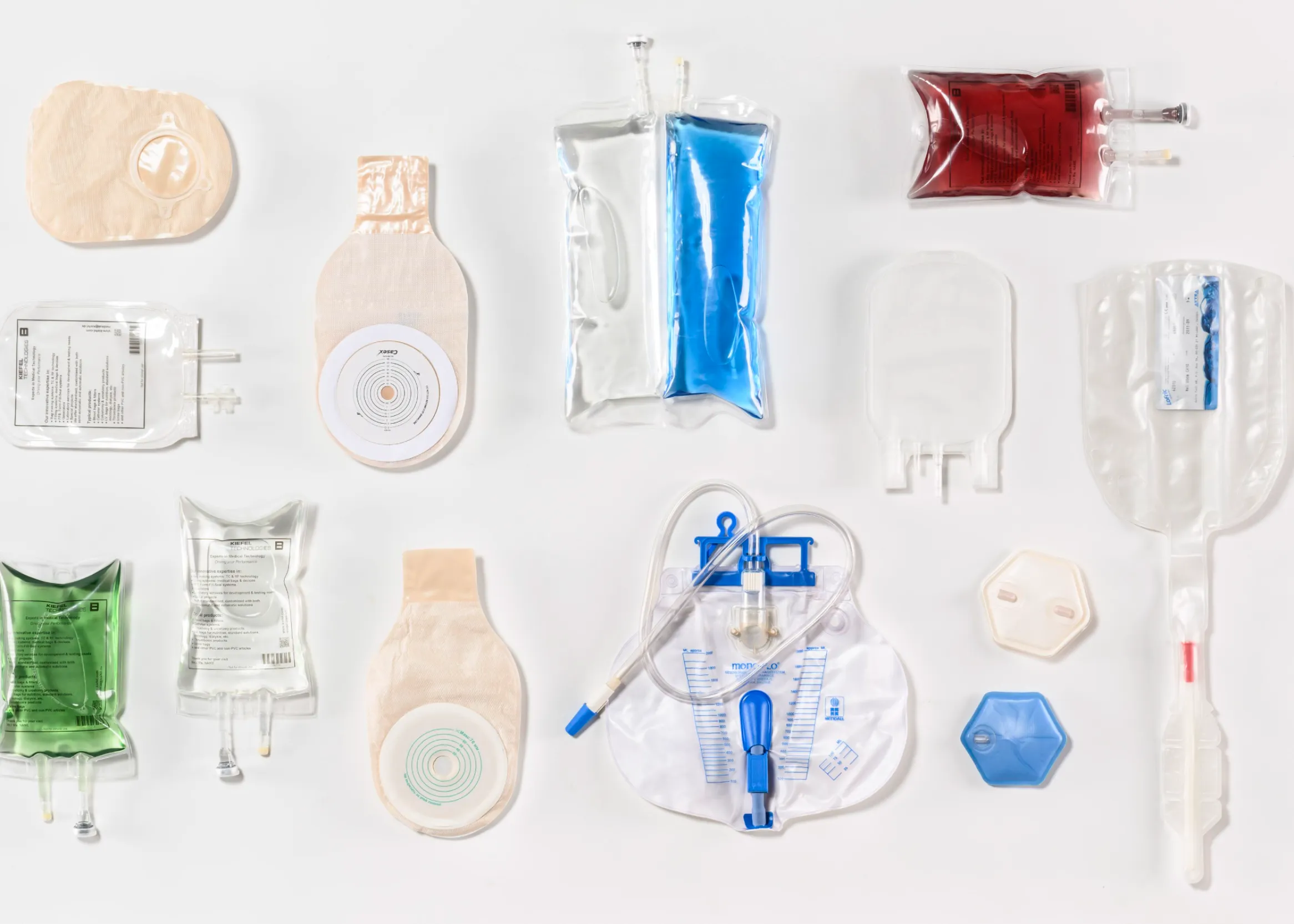 Solutions for medical and pharma bags    凯孚尔
